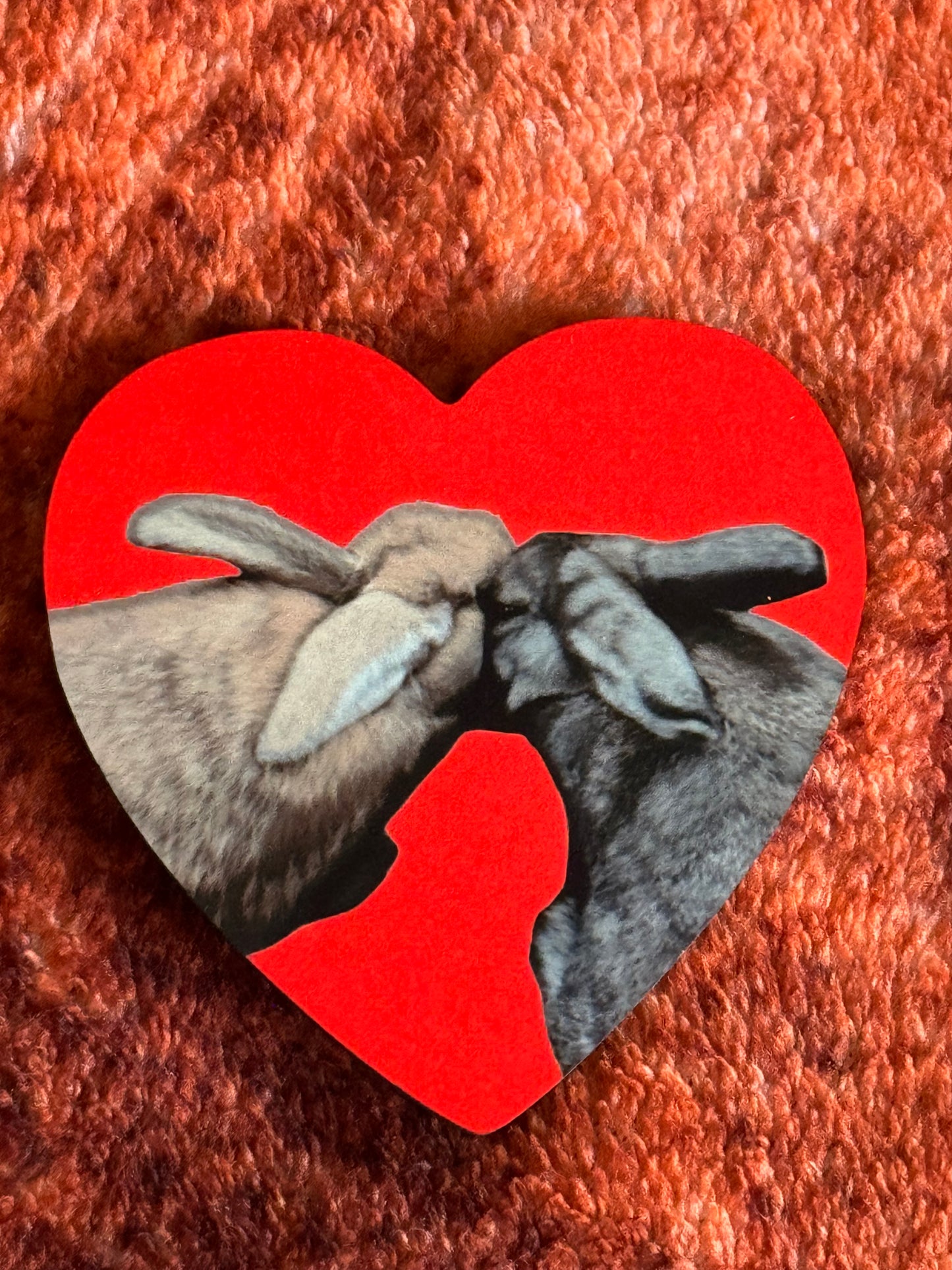 Heart Coaster - JJ and Hettie