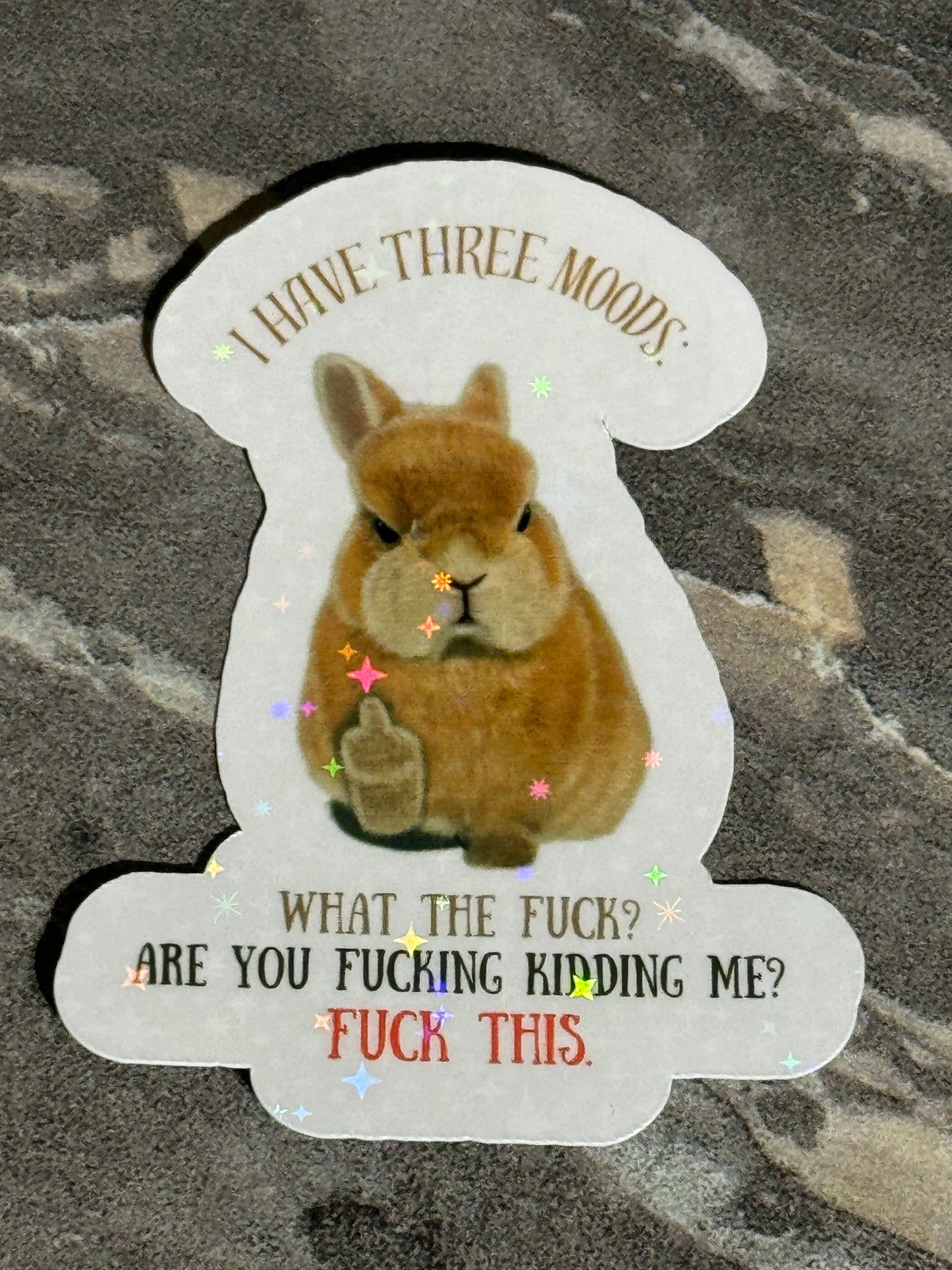 I Have Three Moods …