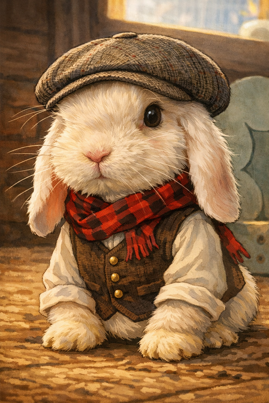 CCRR St David's Day Bunnies - Billy