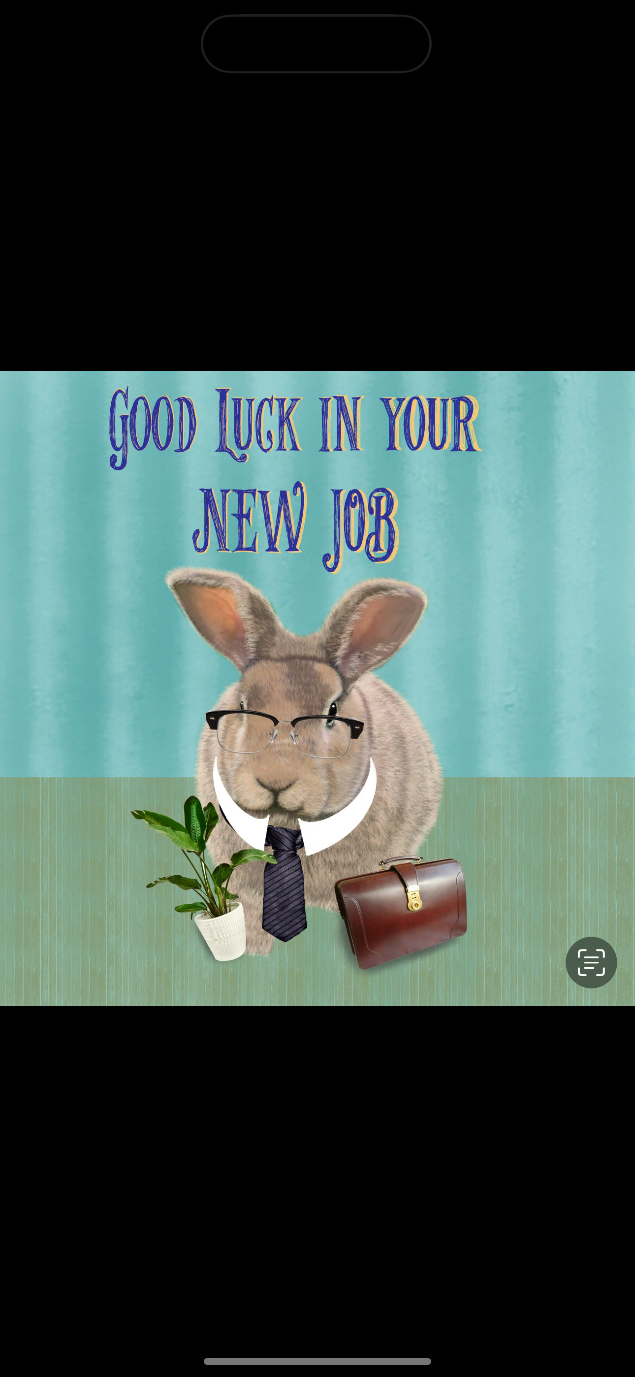 Good Luck In Your New Job Card
