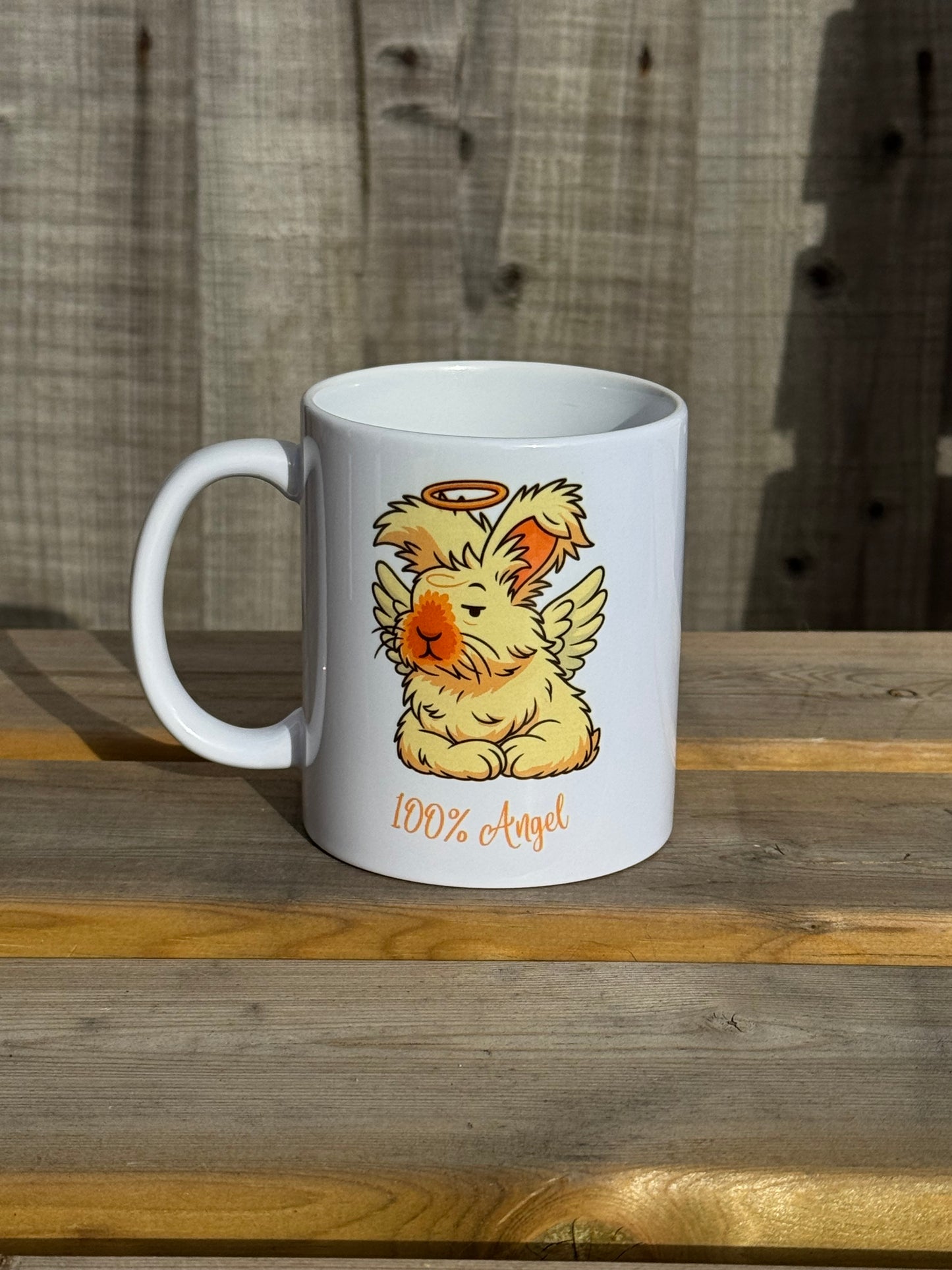 Bruce - Angel or Devil - Double Sided Mug