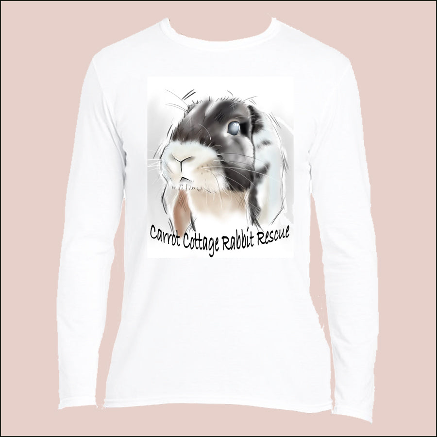 Carrot Cottage Rabbit - Howard Long Sleeved Unisex Top