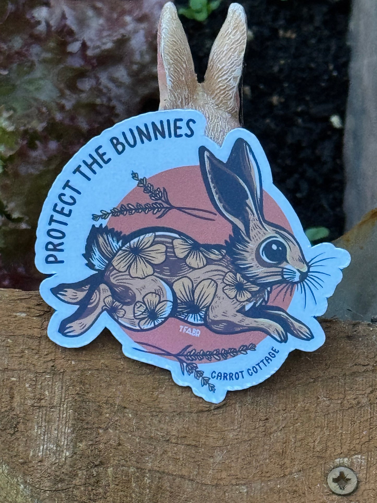 Protect The Bunnies - CCRR - The Famous Artist Birdy Rose