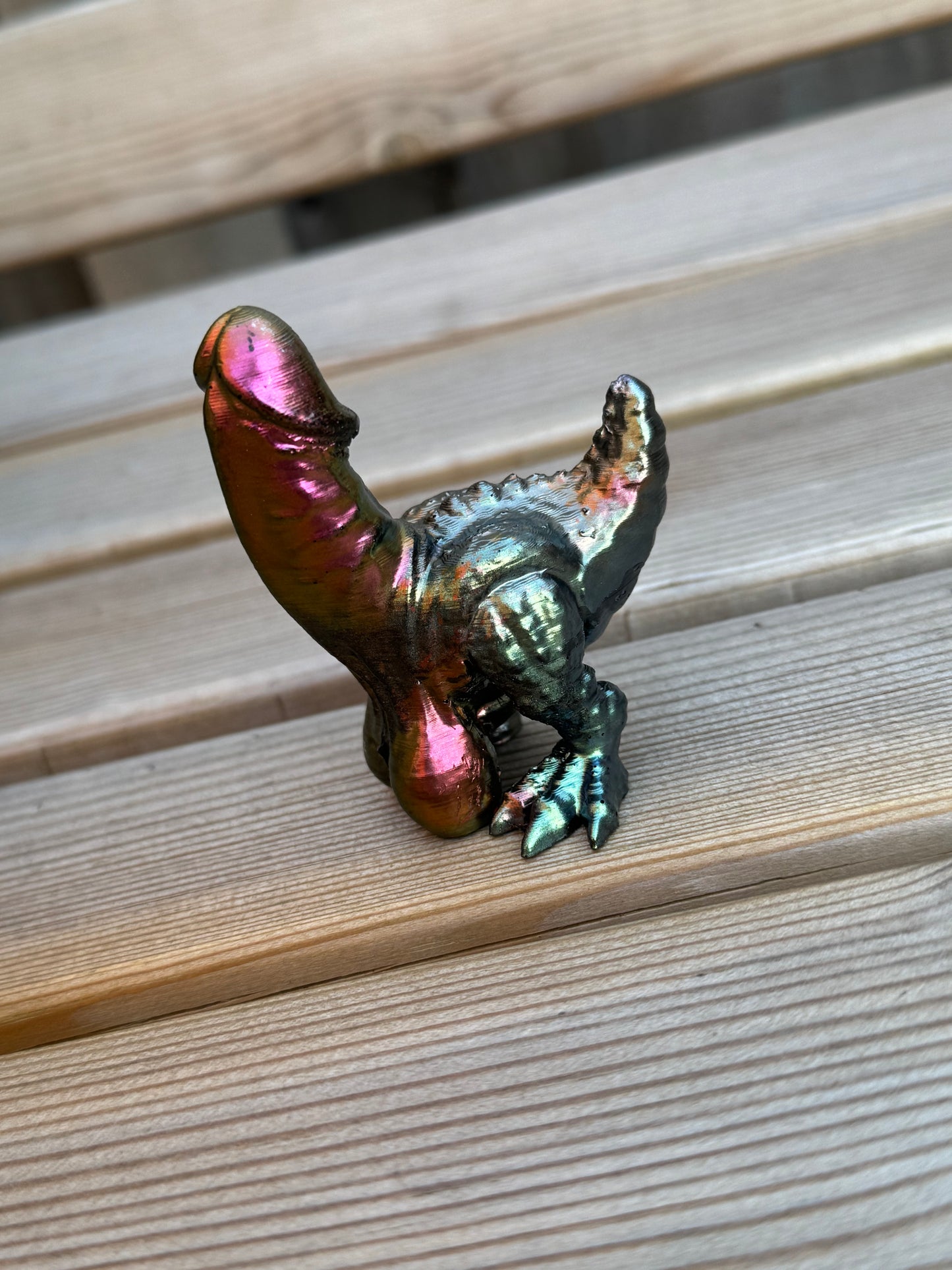 Naughty Cockasaurus Dinosaur