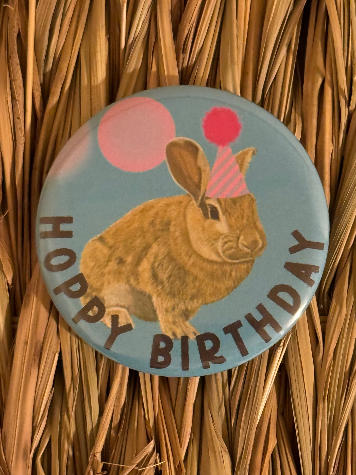 5.8cm BIRTHDAY pin badges