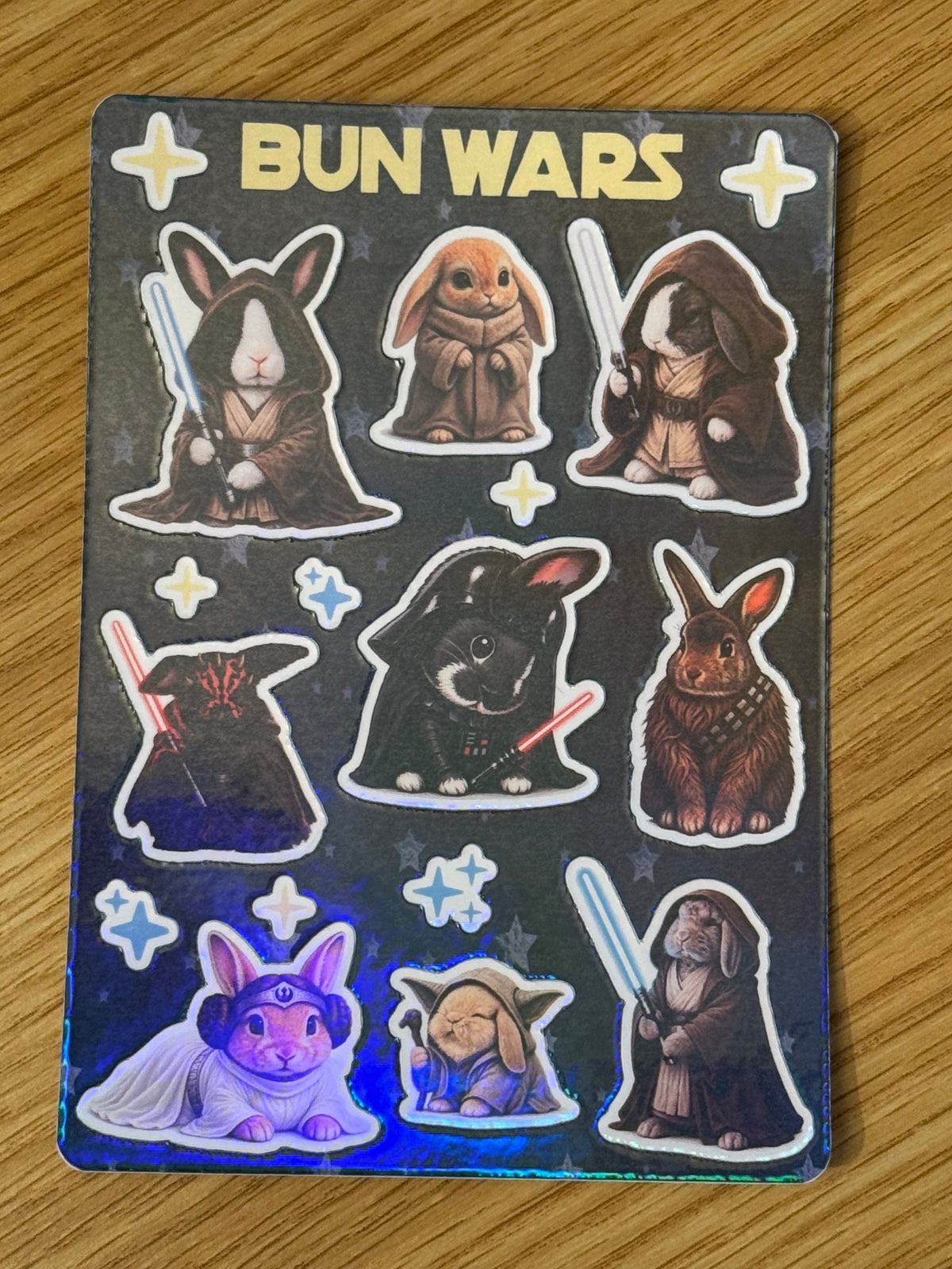 Bun Wars - Sticker Sheet