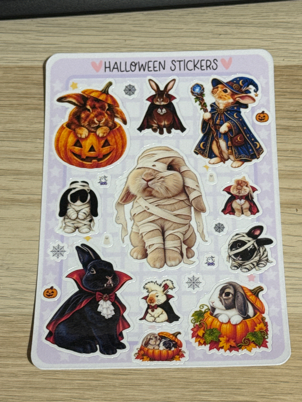 Halloween Sticker Sheet