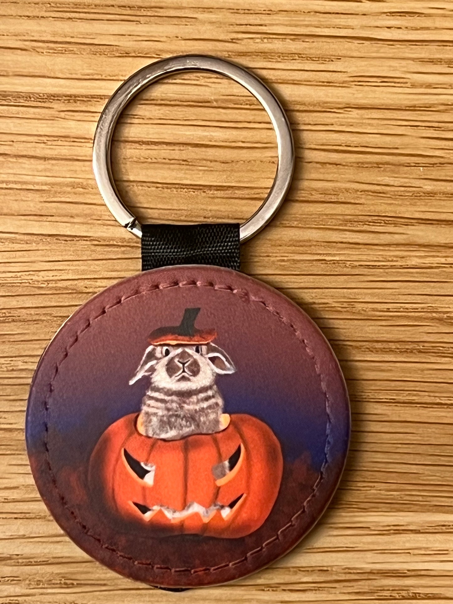 Cute Halloween Bunny Keychains