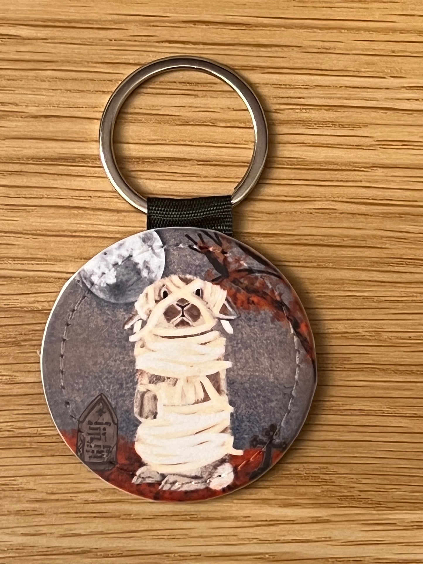Cute Halloween Bunny Keychains