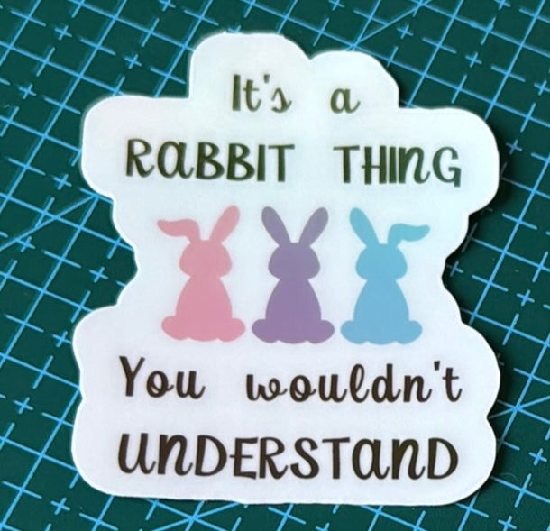 It’s a Rabbit Thing