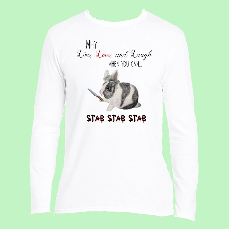 Stab Stab Stab Long Sleeved Top