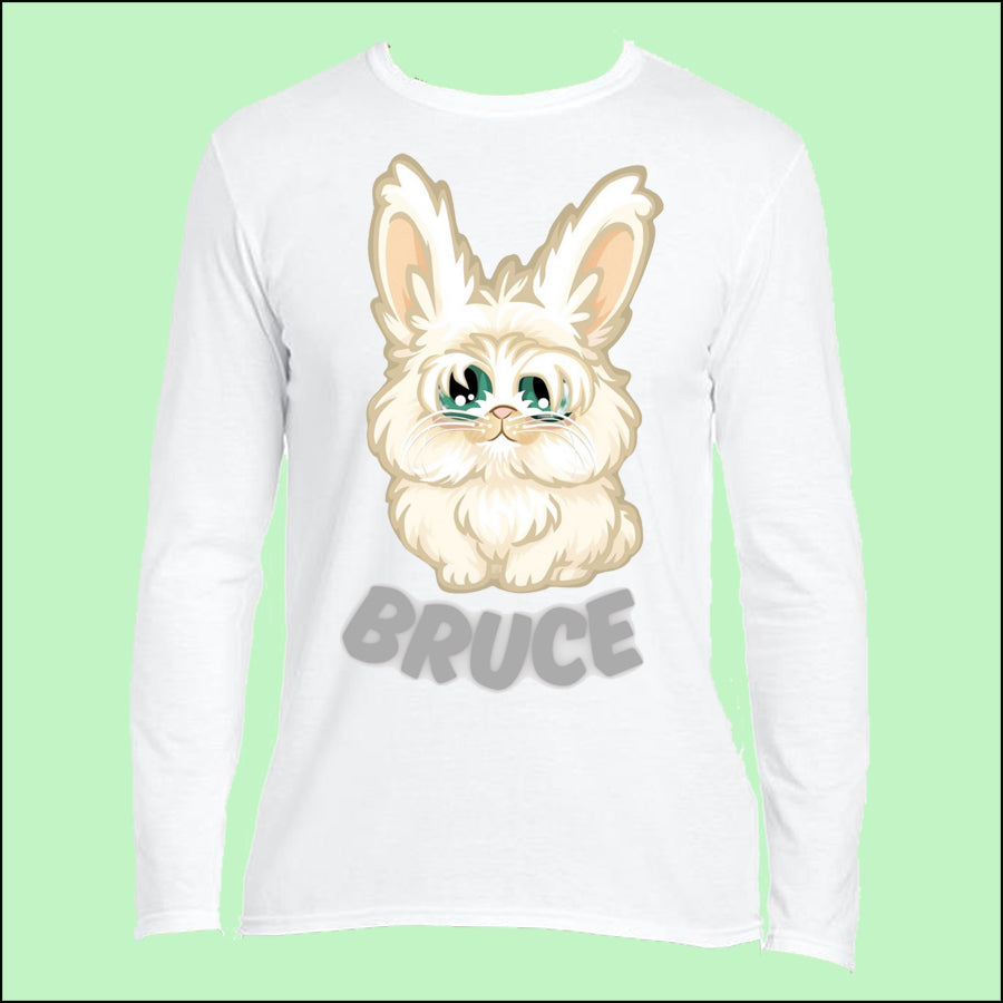 Carrot Cottage Rabbit - BRUCE Long Sleeved Unisex Top