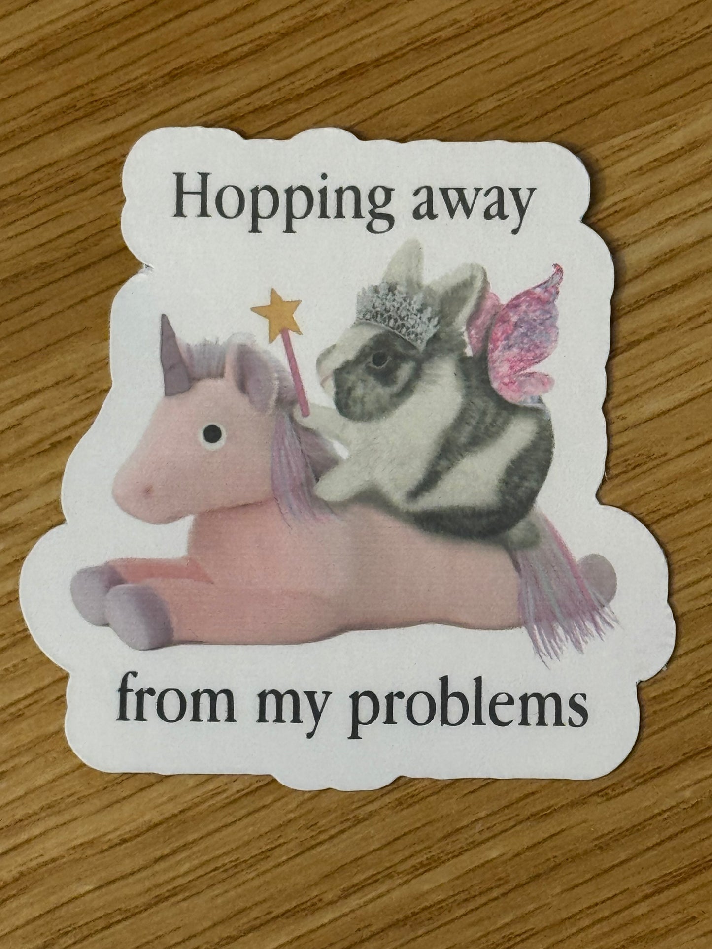 Hopping away from my problems