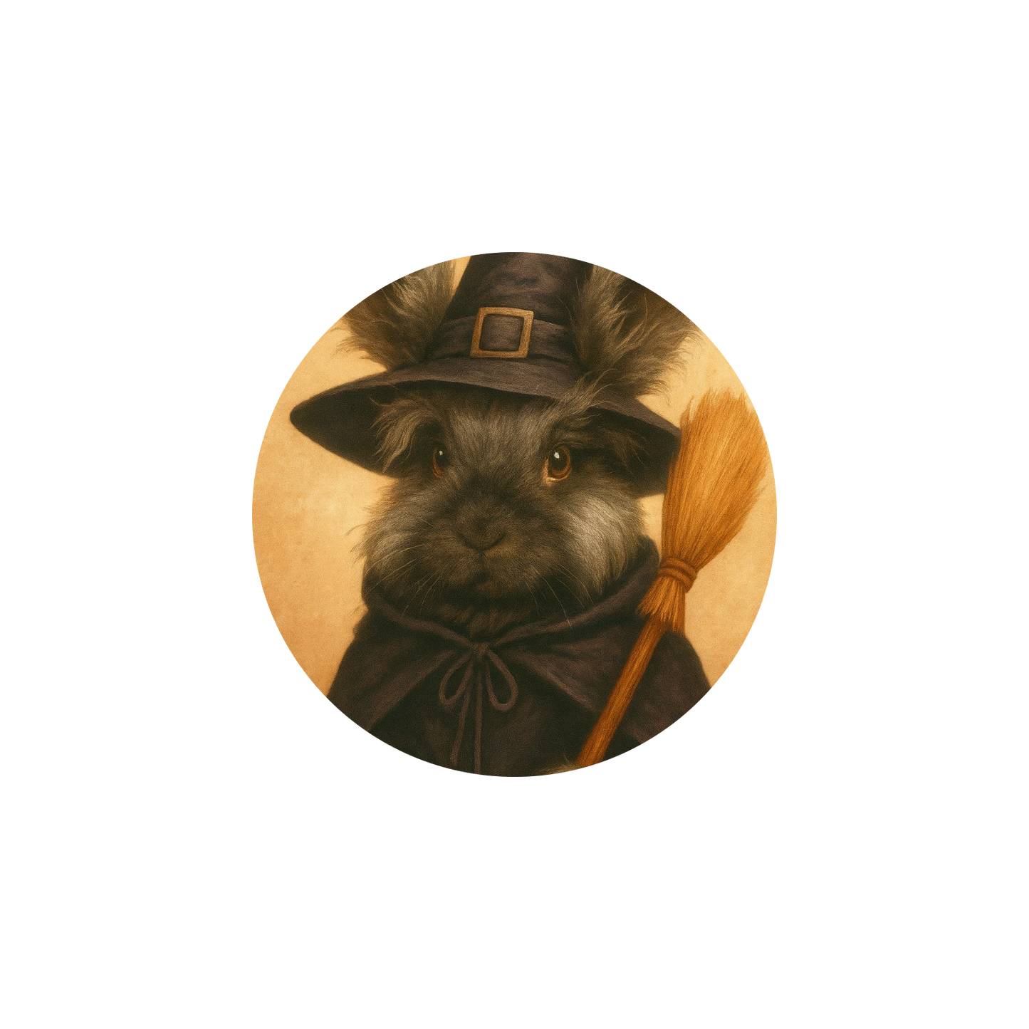 Halloween Limited Edition … Double Sided Katy Wooden Witch Decoration