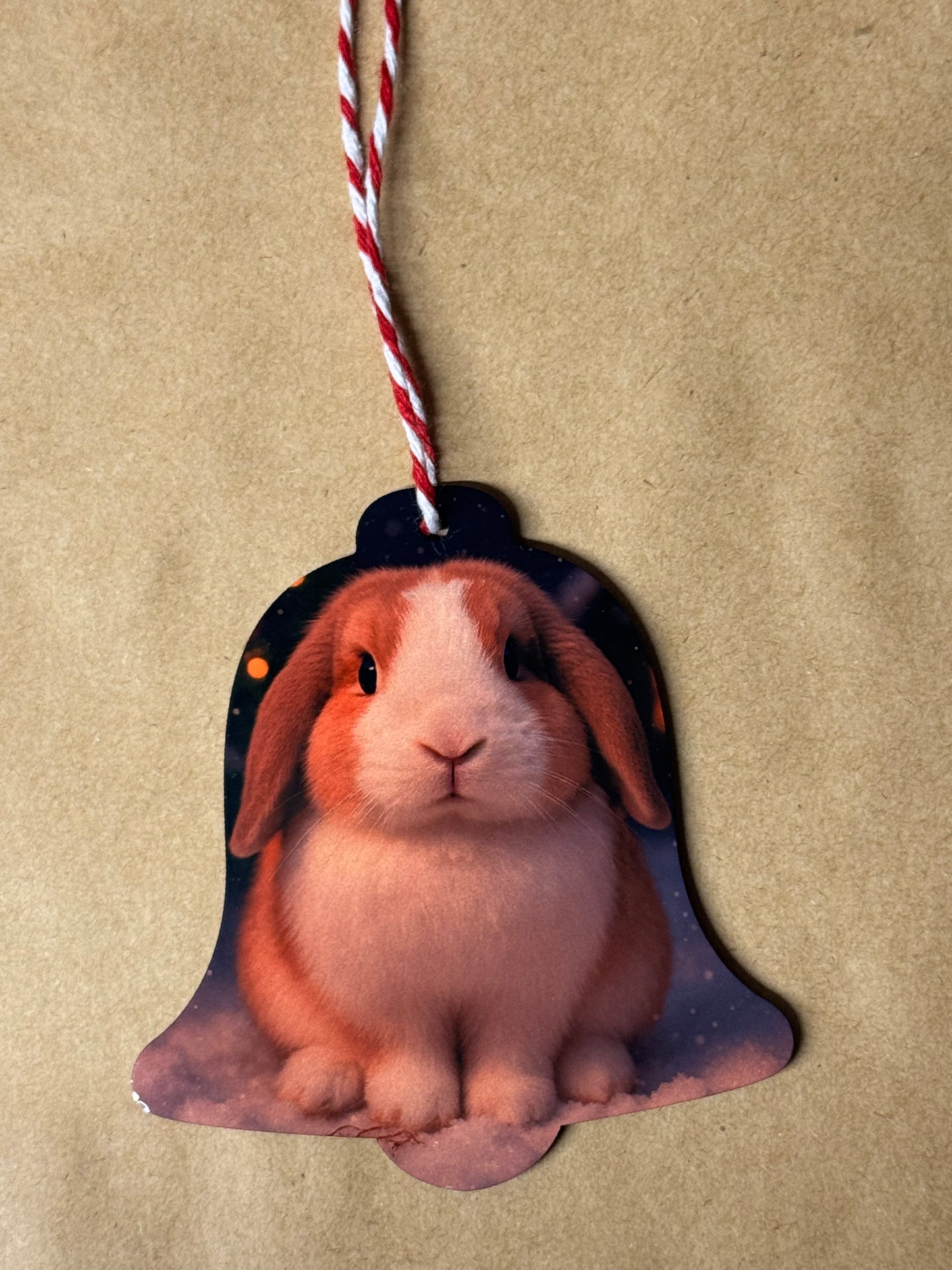 Limited Edition … Daisy Double Sided Wooden Bell Decoration