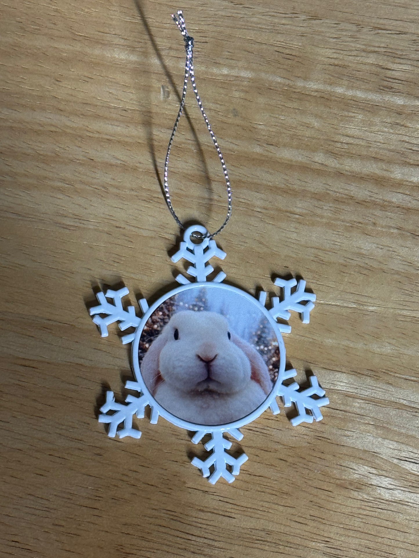 CCRR Pumpkin Double Sided Metal Snowflake Decoration