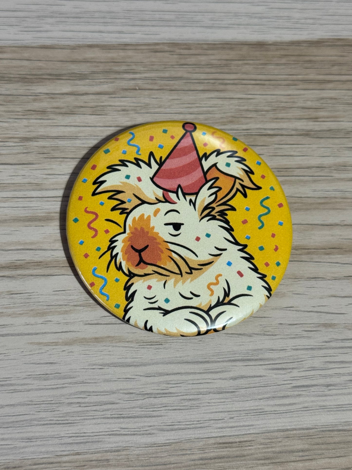 CCRR Bruce Birthday Pin Badge
