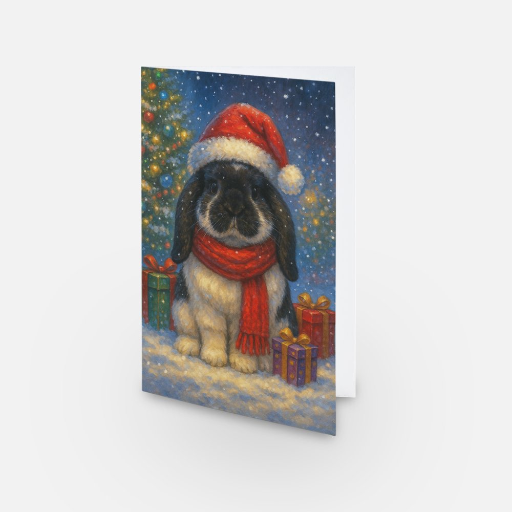 TJ Carrot Cottage Christmas Card