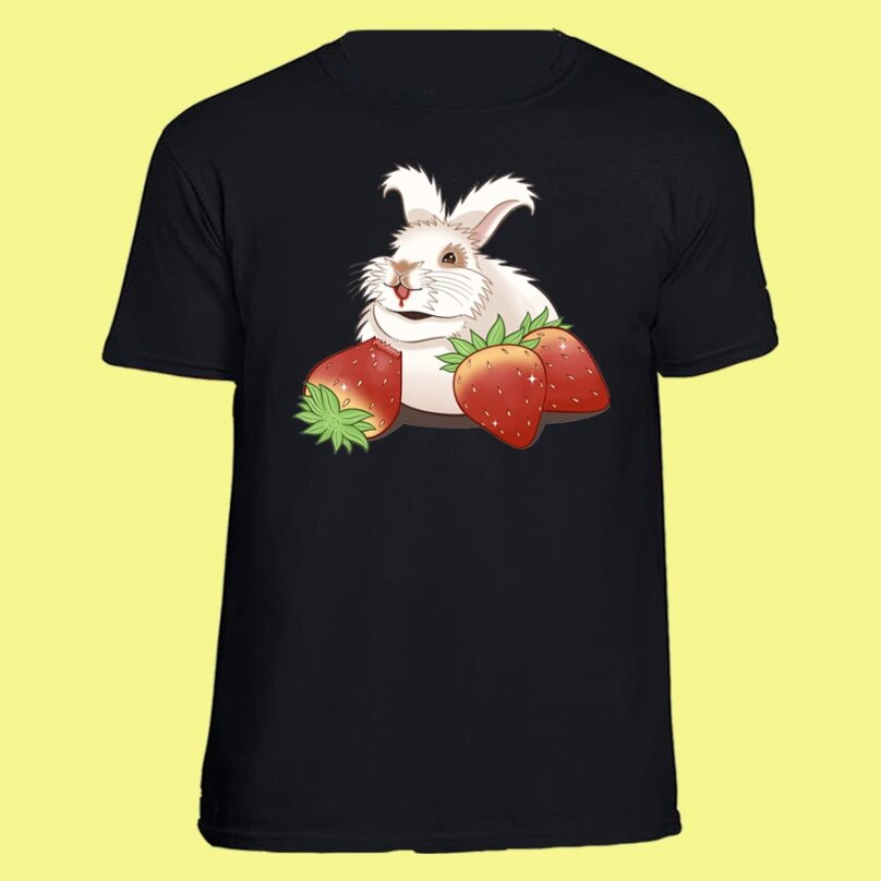 CCRR SonaBunArt - Bruce Strawberries- T-Shirt