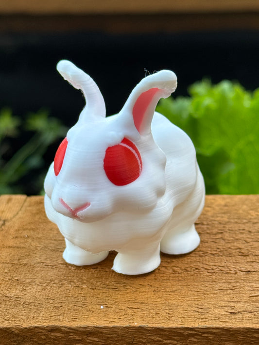 Angora Baby Red Eyes Figure