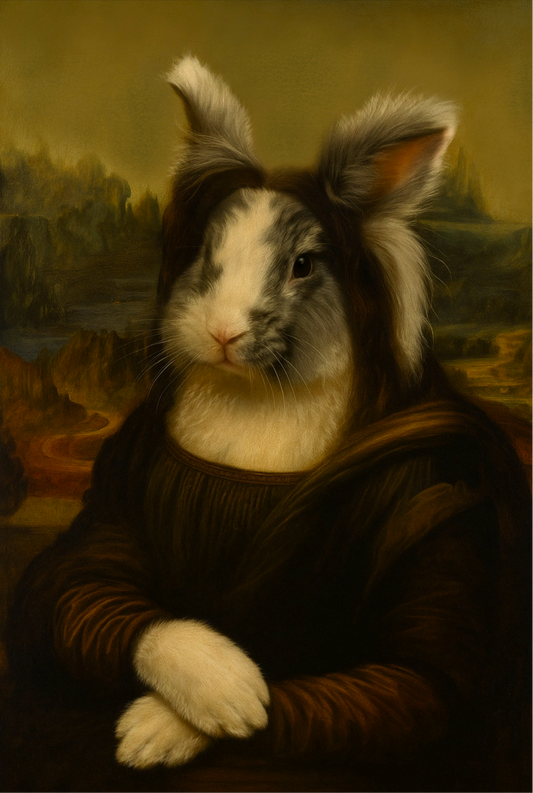 Art Buns - Mona Luna A4 Art Print