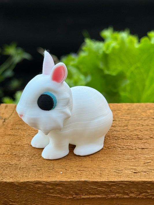 Mini Lionhead Bunny Figure