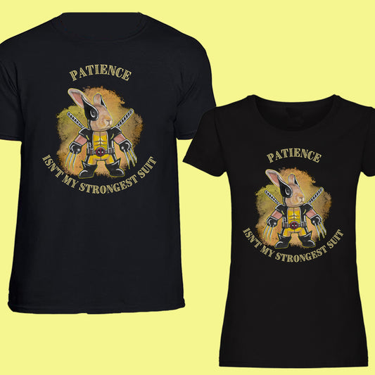 Patience Isn’t My Strongest Suit T-Shirt - Halloween