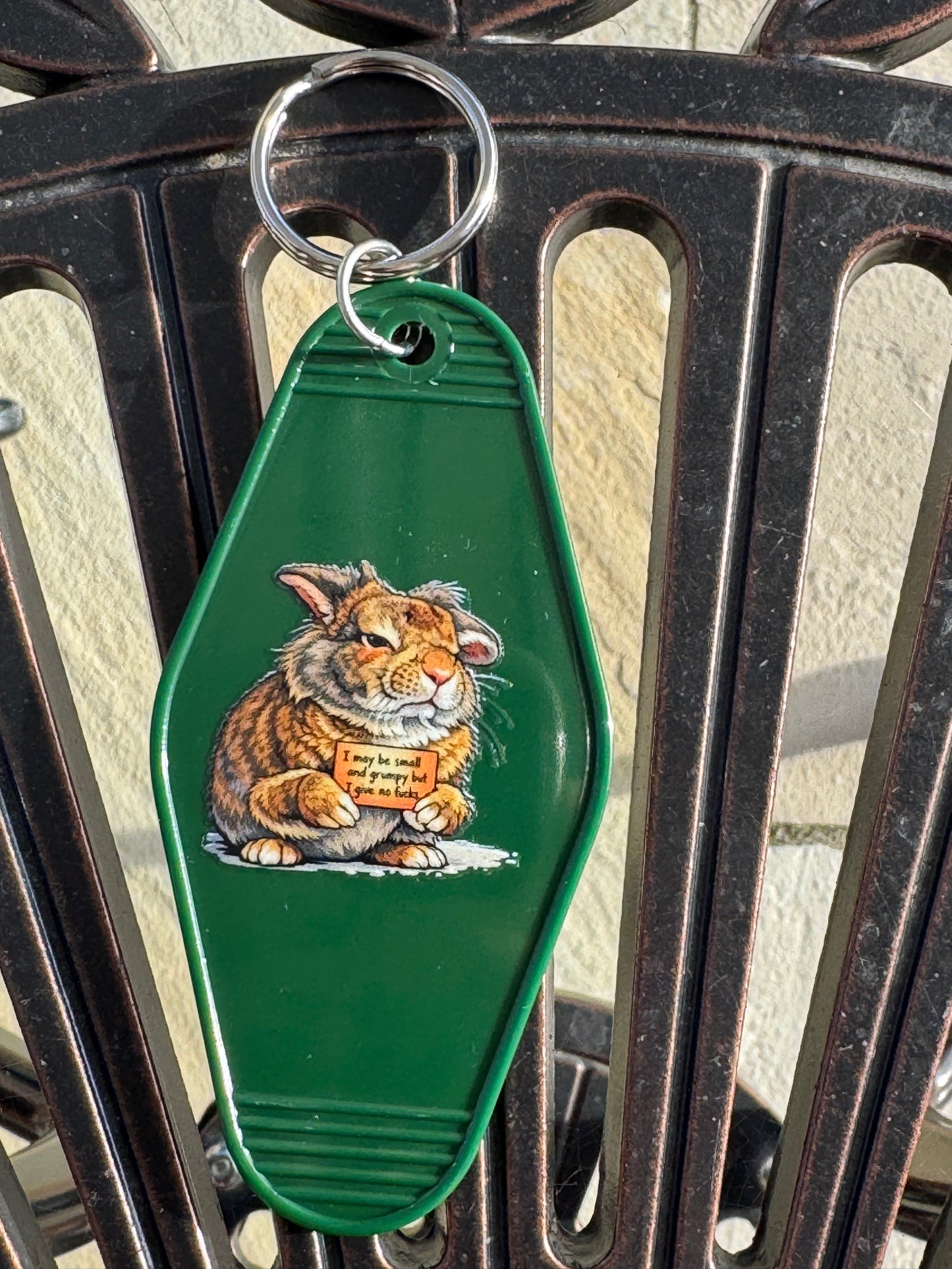 Sargeant Fred - No Fucks - Motel Style Keychain