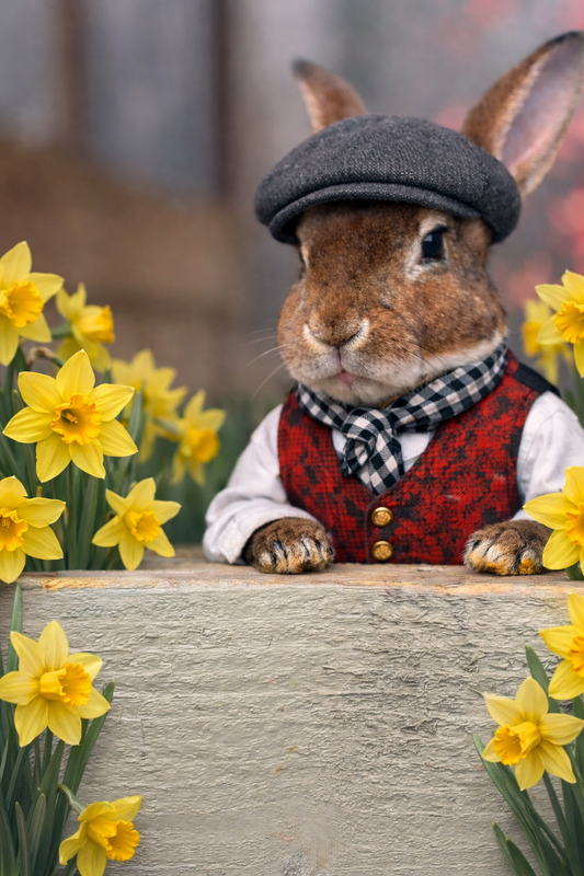 CCRR St David's Day Bunnies - Watson