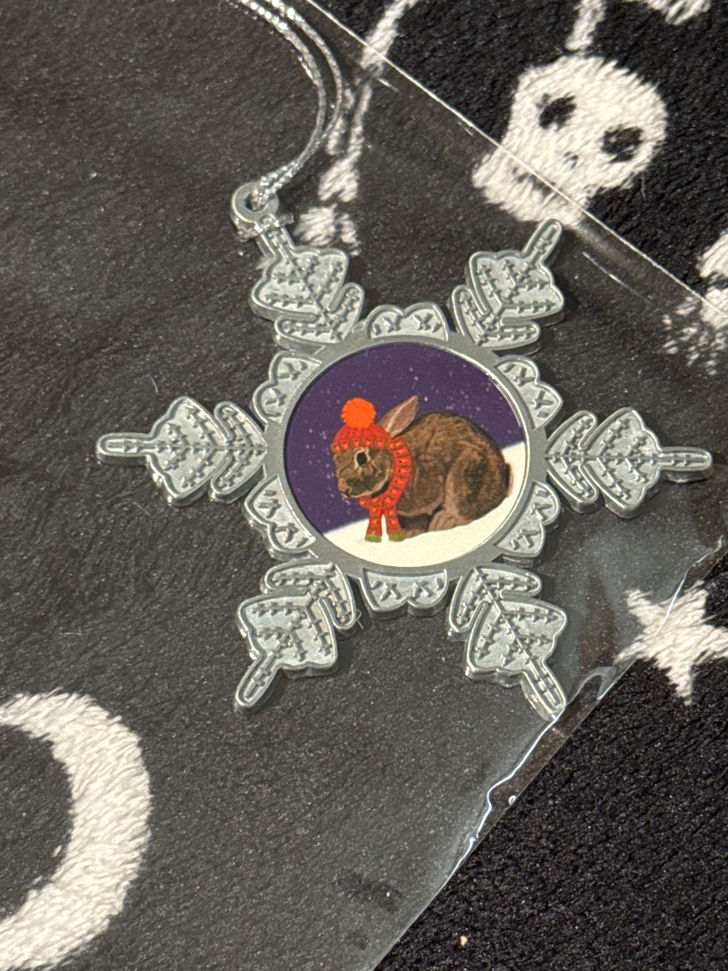 Christmas Decorations - Snowflakes featuring JJ and Hettie