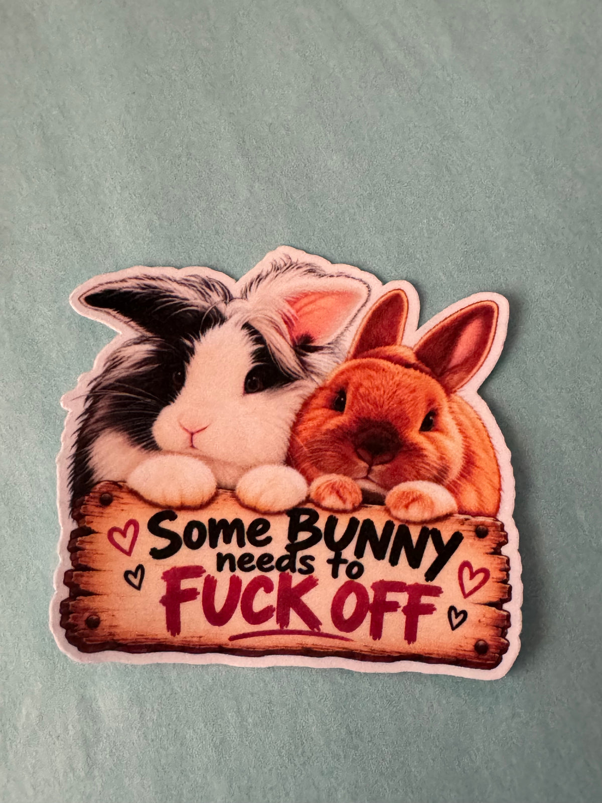Naughty Bunnies - Some bunny needs to fuck off