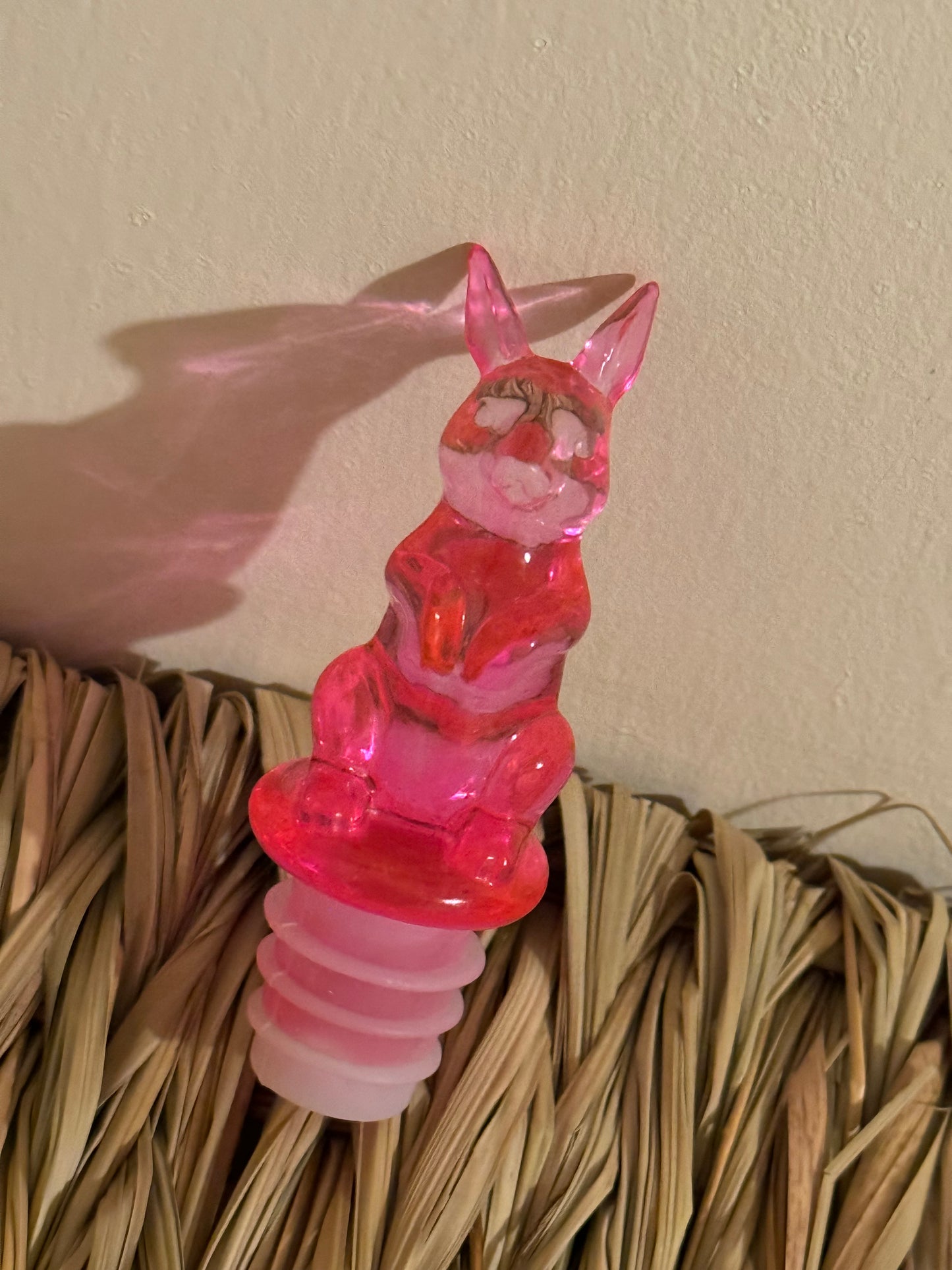 Resin Rabbit Wine Bottle Stoppers