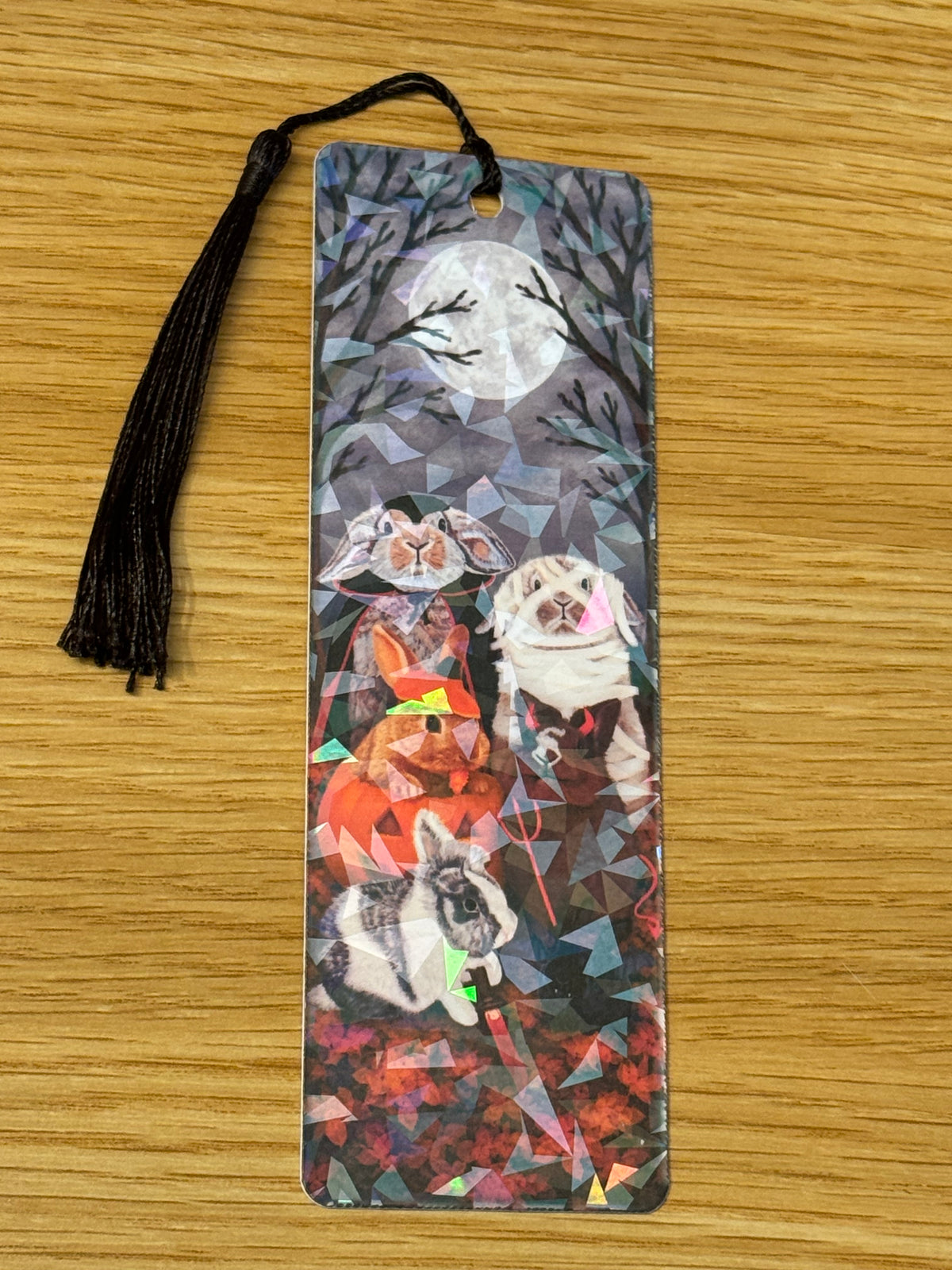 Holographic Halloween Bookmark - The Warren Creations
