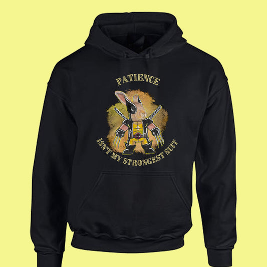 Patience Isn’t My Strongest Suit Overhead Hoodie - Halloween