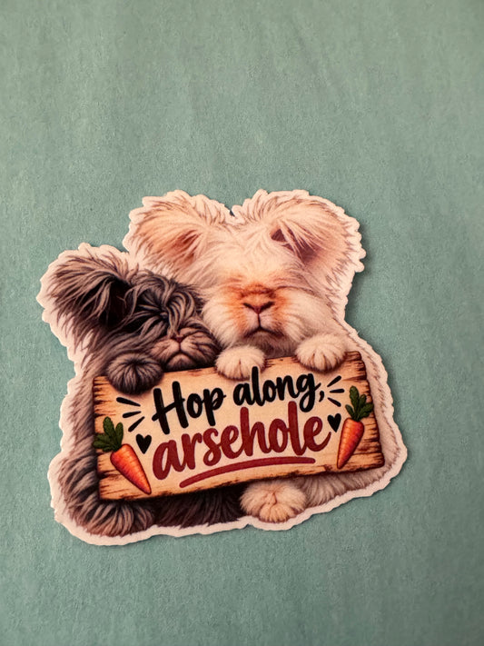 Naughty Bunnies - Hop along arsehole