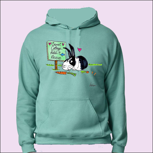Carrot Cottage Rabbit - Robert Hoodie