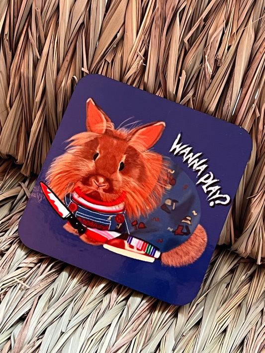 Wanna Play - Bucky the killer bunny coaster