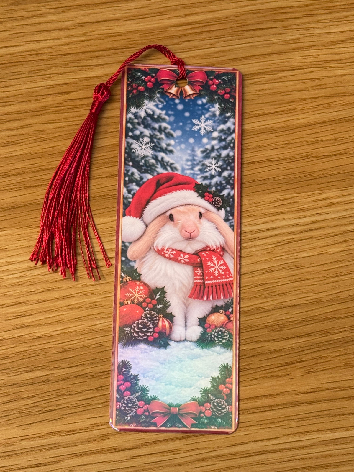 Gerald  Christmas Bookmark