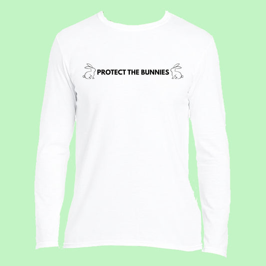 Protect The Bunnies Long Sleeved Unisex Top