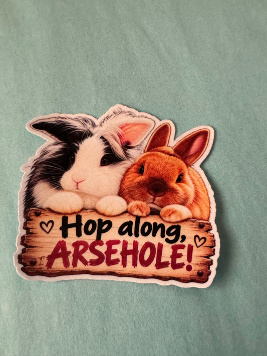 Naughty Bunnies - Hop along arsehole