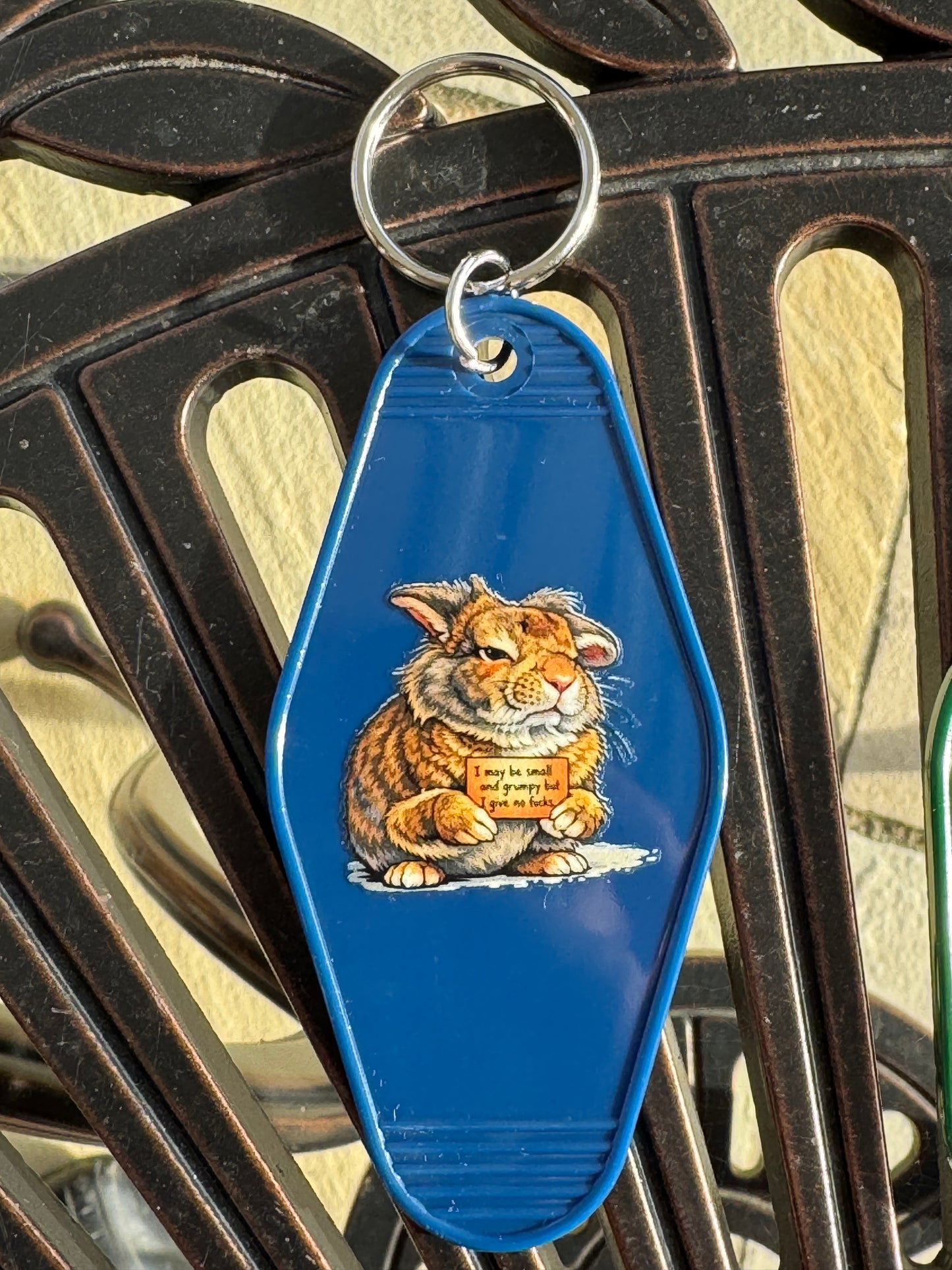 Sargeant Fred - No Fucks - Motel Style Keychain
