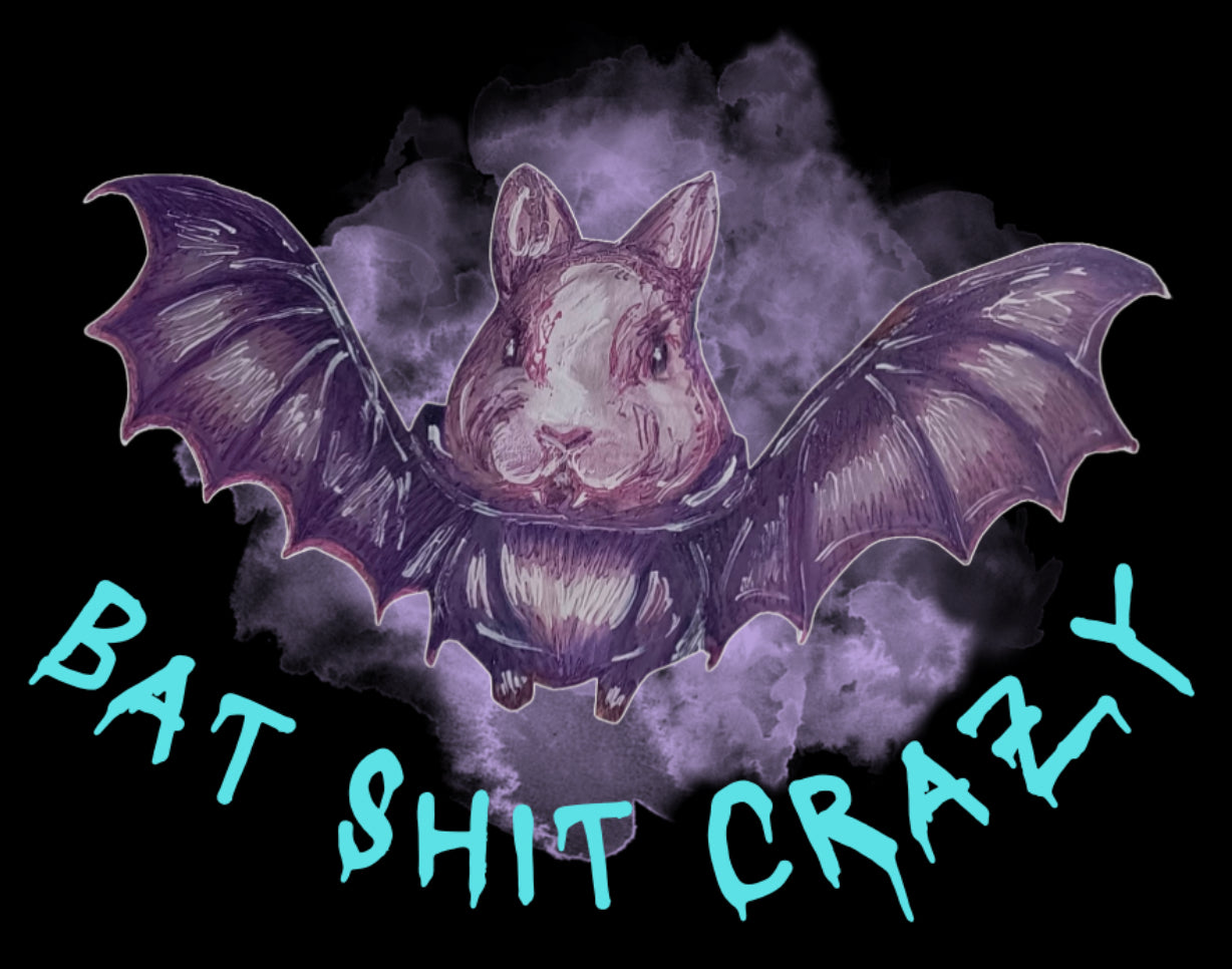 Bat Shit Crazy T-Shirt - Halloween
