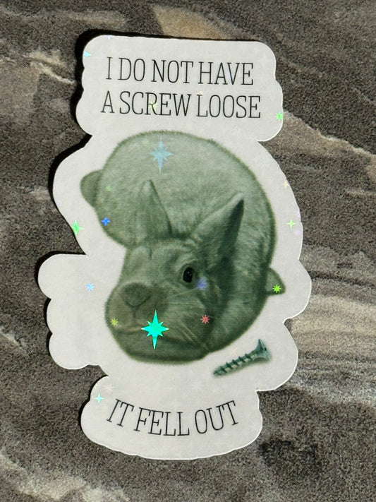 I Do Not Have A Screw Loose