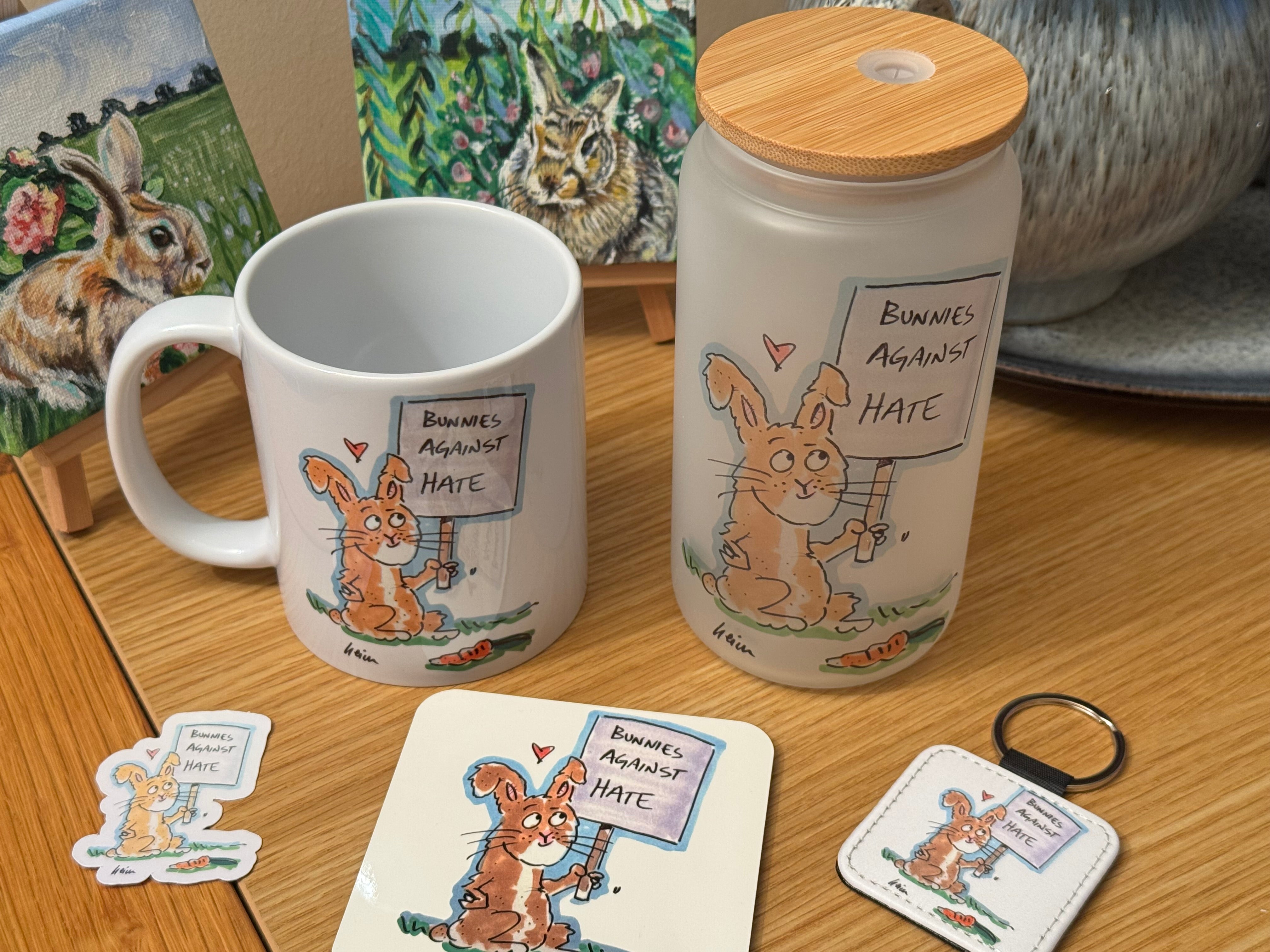 J Rabbitt Bunnies Against Hate - Carrot Cottage Rabbit Rescue – JJRabbitHouse
