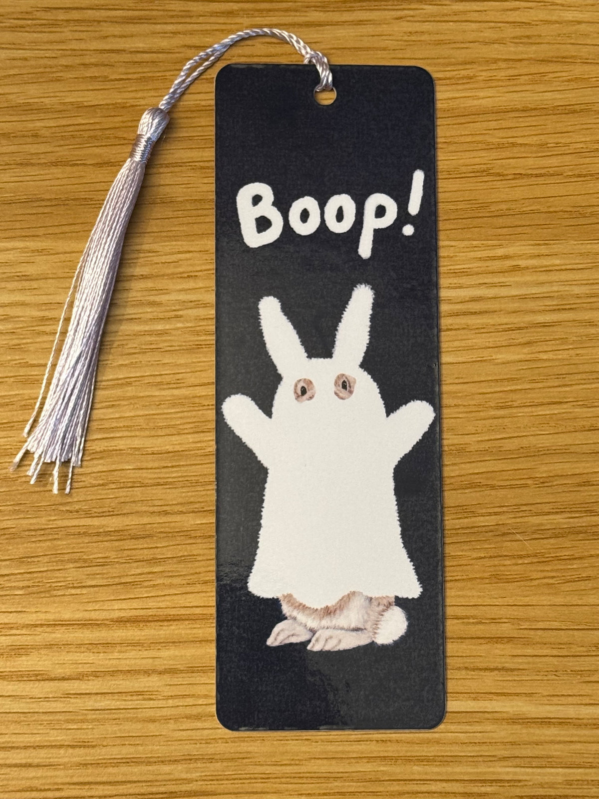 Halloween Boop Bunny Ghost Bookmark - The Warren Creations
