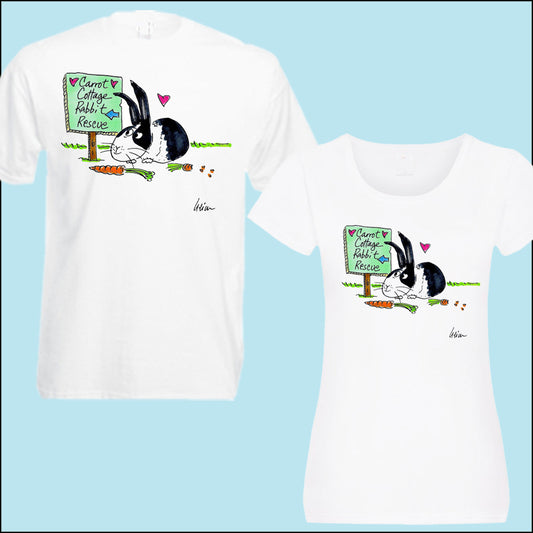 Carrot Cottage Rabbit Rescue - Robert T-Shirt