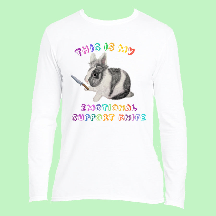 Emotional Support Knife Long Sleeved Top