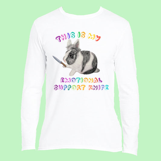 Emotional Support Knife Long Sleeved Top