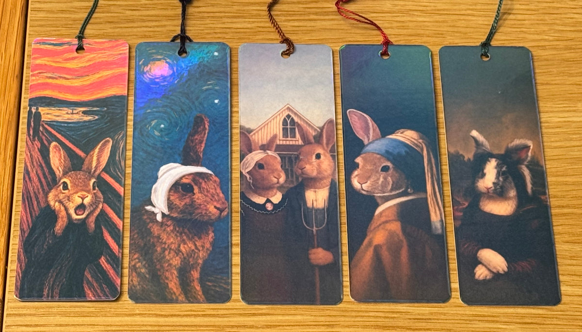 The Art Buns Bookmarks - The Warren Creations