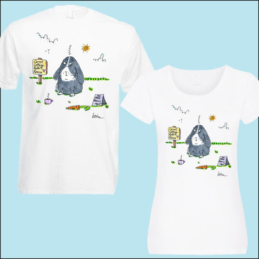 Carrot Cottage Rabbit Rescue - Cynthia T-Shirt